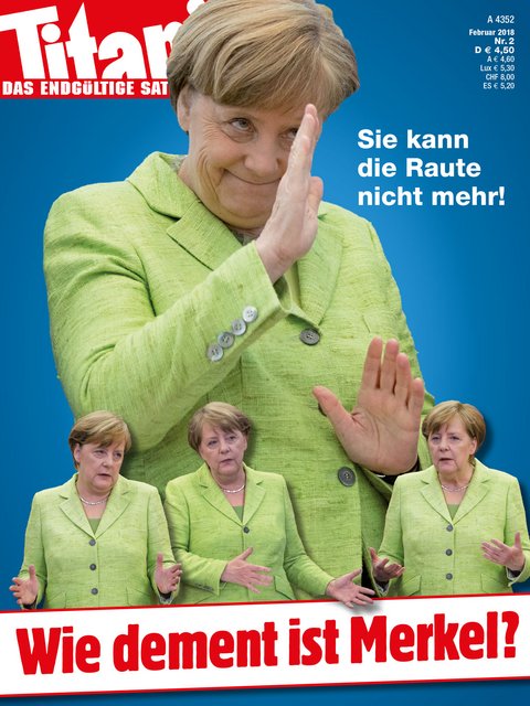 Wie dement ist Merkel? (02/2018)