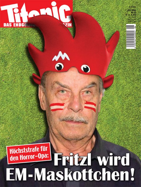 Fritzl wird EM-Maskottchen! (06/2008)