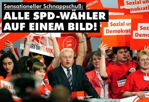 Alle SPD-Wähler im Bild