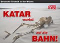 Deutsche Bahn baut in der Wüste!