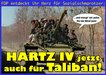 Hartz IV jetzt auch für Taliban!