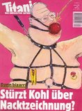Bonn bizarr: Stürzt Kohl über Nacktzeichnung? (1/95)