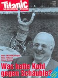 Was hatte Kohl gegen Schäuble? (9/94)