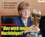 Merkel im Glück