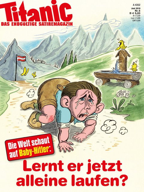 Die Welt schaut auf Baby-Hitler: Lernt er jetzt alleine laufen? (06/2019)