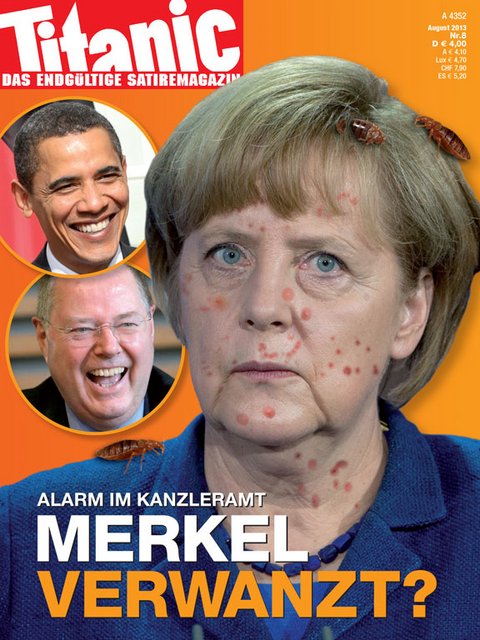 Alarm im Kanzleramt: Merkel verwanzt? (08/2013)