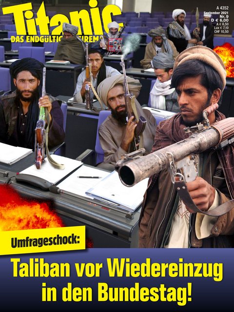 Umfrageschock: Taliban vor Wiedereinzug in den Bundestag! (09/2021)