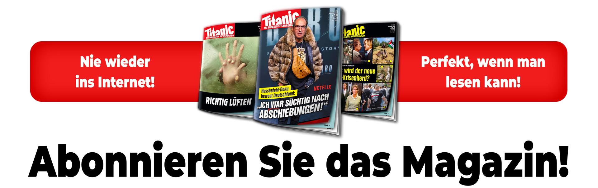 Abonnieren Sie das Magazin!