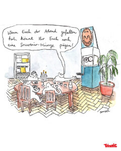 Der Sonntagscartoon von Paul Amsel