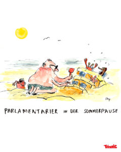 Der Sonntagscartoon von Samy Challah