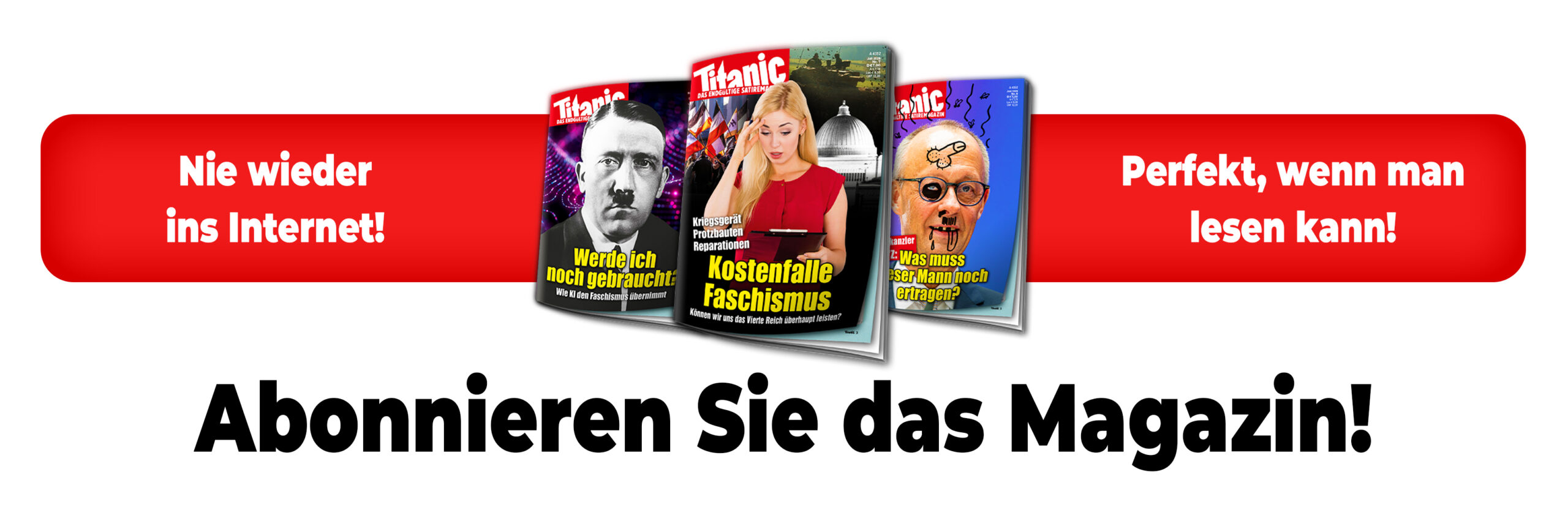 Abonnieren Sie das Magazin!