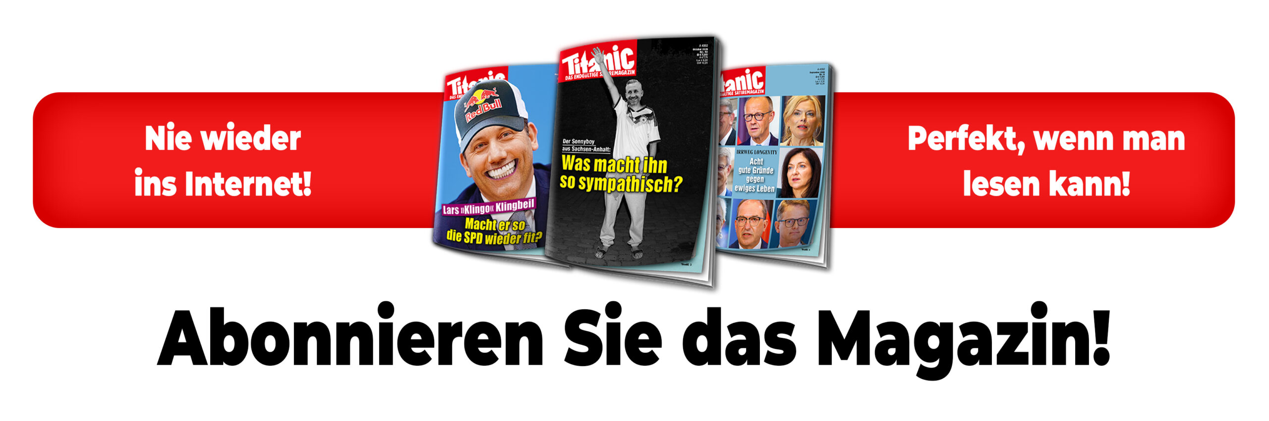 Abonnieren Sie das Magazin!